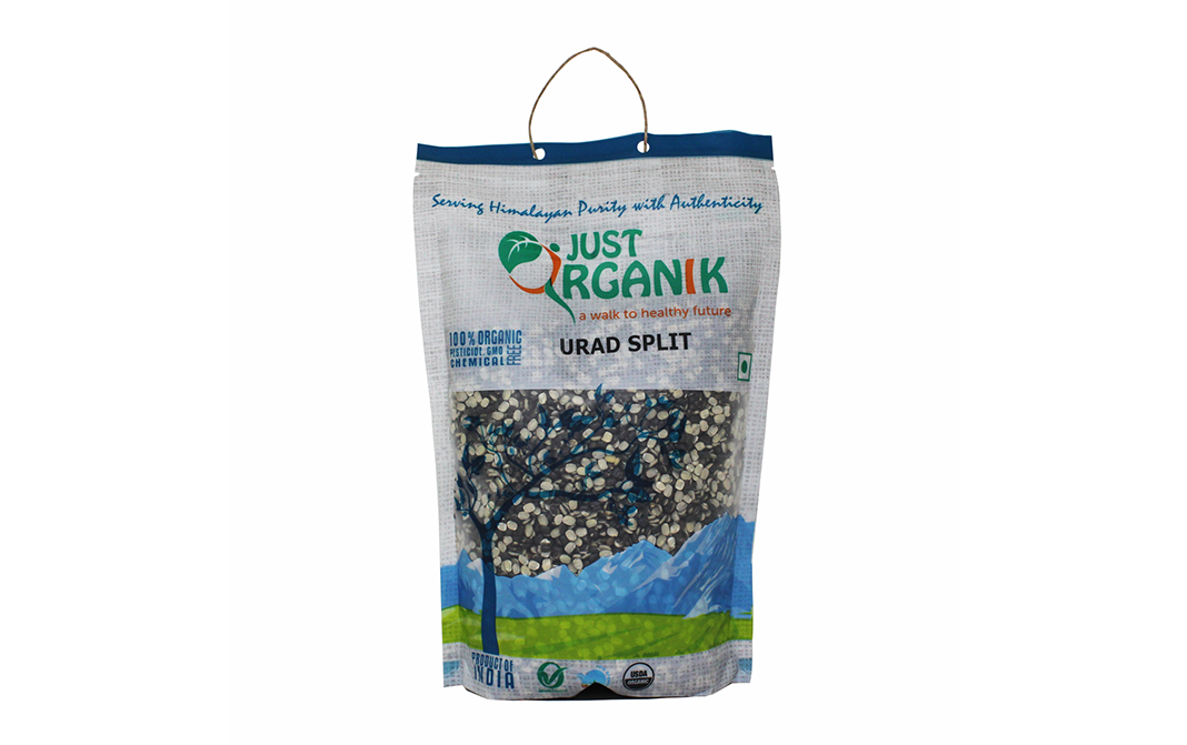 Just Organik Urad Split    Pack  500 grams